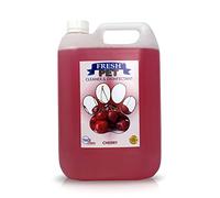 FRESH PET CLEANER DISINFECTANT DEODORISER KENNEL/CATTERY PRE FILLED 5L (CHERRY)