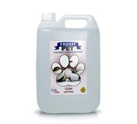 FRESH PET CLEANER DISINFECTANT DEODORISER KENNEL/CATTERY PRE FILLED 5L (CLEAN COTTON)