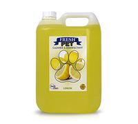 FRESH PET CLEANER DISINFECTANT DEODORISER KENNEL/CATTERY PRE FILLED 5L (LEMON)