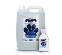 FRESH PET CLEANER DISINFECTANT KENNEL/CATTERY PRE FILLED 1x 5L & 1x 250ml Eco (Linen Fresh)