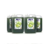 FRESH PET CLEANER DISINFECTANT KENNEL/CATTERY PRE FILLED 5L x 4 (Lime)