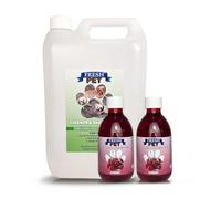 Fresh Pet eco-Refill Kennel Disinfectant 2x 250ml w/ Empty 5L (Cherry)