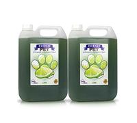 FRESH PET URINE SMELL ODOUR REMOVER 2 x 5L - TRADE Chem (LIME)
