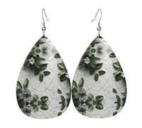 Fresh Photos Leather earrings, European and American style earrings for young women, birthday gifts/Valentine's Day gifts