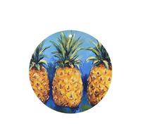 Fresh Pineapple Car Air Freshener - Hanging Car Fragrance Diffuser with Durable Scent for Cars, Homes & More, 4-piece set