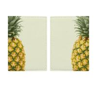 Fresh Pineapple Passport Holder, ID Card Protector Case Passport Holder with Slot Passports Travel Wallet Document Cover for Women And Men