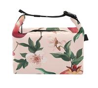 Fresh Pomegranate Fruit Blush Kids Insulated Bags Insulated Woman Cooler Bag for Office Workers