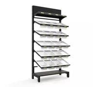 Fresh Produce Market Fruit ShelfRetail Display Rack for Kitchen Pantry & Food Storage SolutionOrganize Your Market & Home Efficiently