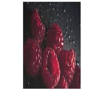 Fresh Raspberries Jigsaw Puzzles for Adults & Kids 1000 Piece Wooden Puzzle Precise Interlocking Educational Game Challenge Toy 78×53cm