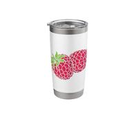 Fresh Raspberries Sweet Summer Fruit Stainless Steel Insulated Tumbler