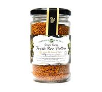 Fresh Raw Organic Rock Rose BEE Pollen 200g - Cold Pressed, Certified Organic Wilderness Pollen from Asturias Spain, Natural Source of Vitamins, Minerals, Enzymes and Protein - The Raw Honey Shop