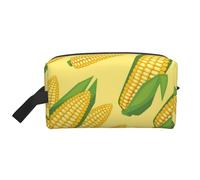 Fresh Ripe Corn CobsMakeup Trave Bag for Women,Cosmetic Large Capacity Organizer