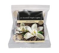 Fresh Scented Tealight Candle with 8 Hour Burn Time| Long-Lasting Tealights Candle Set | Fancy Tealight Candle for Home Decoration | Premium Quality Scented Tealights (Vanilla and Sandalwood)