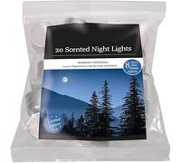 Fresh Scented Tealight Candles - Refreshing & Soothing Fragrances | Up to 8-Hour Burn Time | Premium Quality Decorative Tealights for Home Decor (Midnight Patchouli - Packs of 20)