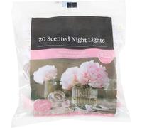 Fresh Scented Tealight Candles - Refreshing & Soothing Fragrances | Up to 8-Hour Burn Time | Premium Quality Decorative Tealights for Home Decor (Peony & Blush Suede - Packs of 20)