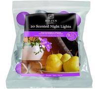 Fresh Scented Unscented Fancy Tealight Candles - Refreshing and Soothing Fragrances | 8 Hour Long Lasting Burn Time | Premium Quality Home Decoration Tealights (Pear Blossom & Freesia TLight)