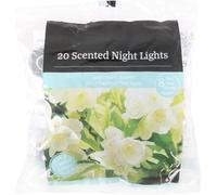 Fresh Scented Unscented Fancy Tealight Candles - Refreshing and Soothing Fragrances | 8 Hour Long Lasting Burn Time | Premium Quality Home Decoration Tealights (Sweet Pea & Jasmine Tlights)
