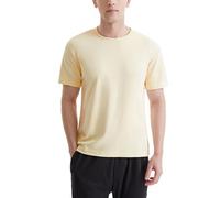 Fresh Stain-Repel Signature Tee, Men’s Short Sleeve Fashion Casual Dry Fit Active Crew Neck T Shirt Lightweight(Apricot,2XL)
