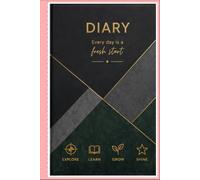 Fresh Start Hardcover Diary: Your Journey, Your Story | Dairy for Everyone: Premium Hardcover Notebook for Personal Growth and Mindfulness
