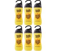 Fresh Start Tea Tree and Lemon Shower Gel, 400ml, Pack of 6