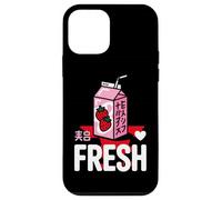 Fresh Strawberry Milk Kawaii Aesthetic Japan s Case for iPhone 12 mini