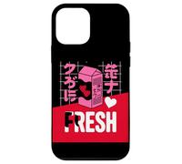 FRESH Strawberry Milk Kawaii Vaporwave Aesthetic Case for iPhone 12 mini