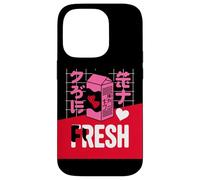 FRESH Strawberry Milk Kawaii Vaporwave Aesthetic Case for iPhone 14 Pro