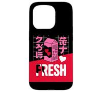 FRESH Strawberry Milk Kawaii Vaporwave Aesthetic Case for iPhone 15 Pro