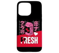 FRESH Strawberry Milk Kawaii Vaporwave Aesthetic Case for iPhone 15 Pro Max
