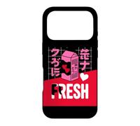 FRESH Strawberry Milk Kawaii Vaporwave Aesthetic Case for iPhone 17 Pro