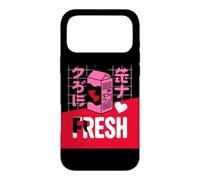 FRESH Strawberry Milk Kawaii Vaporwave Aesthetic Case for iPhone 17 Pro Max