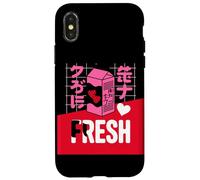 FRESH Strawberry Milk Kawaii Vaporwave Aesthetic Case for iPhone X/XS