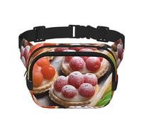 Fresh Sweet Tarts Fanny Pack Fashion Belt Bag Lightweight Waist Pouch With Adjustable Strap Crossbody Bags For Women Travel Sports Running