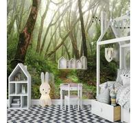 Fresh Three Dimensional Green Forest Path 3D Wallpaper Luxury Home Dining Decor Paste Sofa Living Room The Wall for Bedroom Mural-350cm×256cm