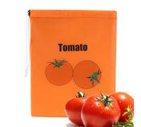 Fresh Tomato Keeper: Lettuce Storage Bag, Breathable Produce Preservation Bag | Reusable Drawstring Container, Keeps Vegetables Crisp, Durable Storage