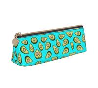 Fresh Tropical Fruit Avocado Print Pencil Case Zipper Pencil Pouch Box
