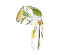 Fresh Tropical Lemons Print Breathable Versatile Cycling Cap for Men Women Headband Yoga Running Sweatband