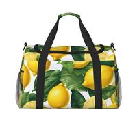 Fresh Tropical Lemons Print Daily essentials Large Capacity Hand Carry Bag for Weekend Getaways style Bags