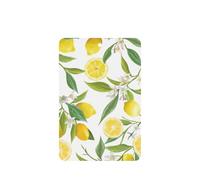 Fresh Tropical Lemons Printing 10 Pcs Car Air Freshener Fragrant Sheets,Car Hanging Accessories With Strings For Decor