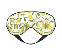 Fresh Tropical Lemons Printing All-Occasion Comfort Cover, Blocks Light Eye Mask, Ideal for Camping,Shifts,Blocks Light Well