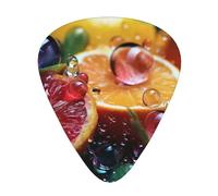 Fresh Vegetable Fruit Print Guitar Pick Comfortable Feel, Clear Sound, Multiple Thicknesses For Varied Tones