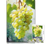 Fresh Vineyard Fruit 1000 Piece Jigsaw Puzzles for Teenagers Educational Mental Focus Game Heartwarming Special Present Idea Size 38x52cm