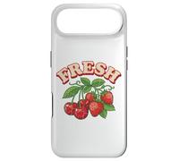 FRESH Vintage 70s Cherries Strawberries Distressed Fruit Case for iPhone Air