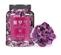 Fresh Violet Flower Tea 100g/can Large Package, Fresh, Plants, Natural Pure Dried , Flowers and Grass Tea Leaves, Brewed can be Enjoyed (2 cans)