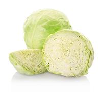 Fresh White Cabbage 1.2kg x 12 Units - Premium Quality Whole Cabbage | Crisp, Firm & Naturally Fresh | Ideal for Cooking, Salads, Coleslaw & Catering