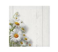 Fresh White Daisy Bouquet Cloth Napkins 20"X 20" Reusable Soft Napkin Dinner Cloth Napkin Home Decor Table Serviettes for Kitchen Wedding Daily Use