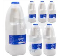 Fresh Whole Milk 3.5% Fat UHT Milk 2000 Mililiter x 6 Boxes
