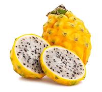 Fresh Yellow Dragon Fruit (Pitaya) - 4 Units ~200g Each | Ultra-Sweet Tropical Fruit | Premium Quality