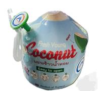 Fresh Young Coconut I 100% Natural I Product of Thailand (Pack of 1)