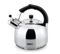 FreshAir™ Rapid Boil Stainless Steel 2.5 qt. Tea Kettle by Turbo Pot®, Time-and-Energy Saving Cookware for Gas Stove